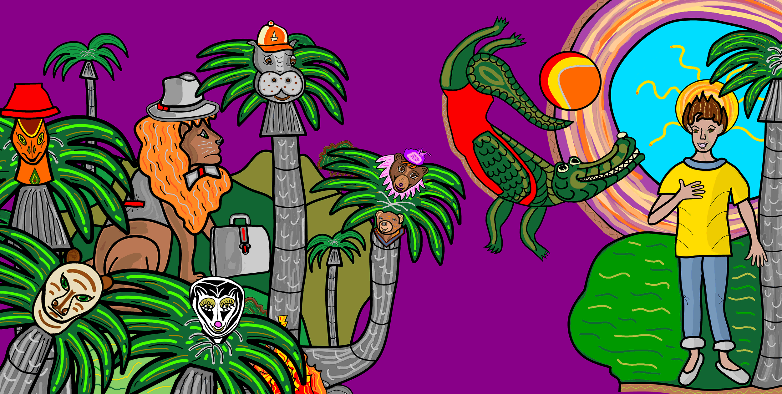 Phillip M. Feelgood Vol. 1 Cover Illustration